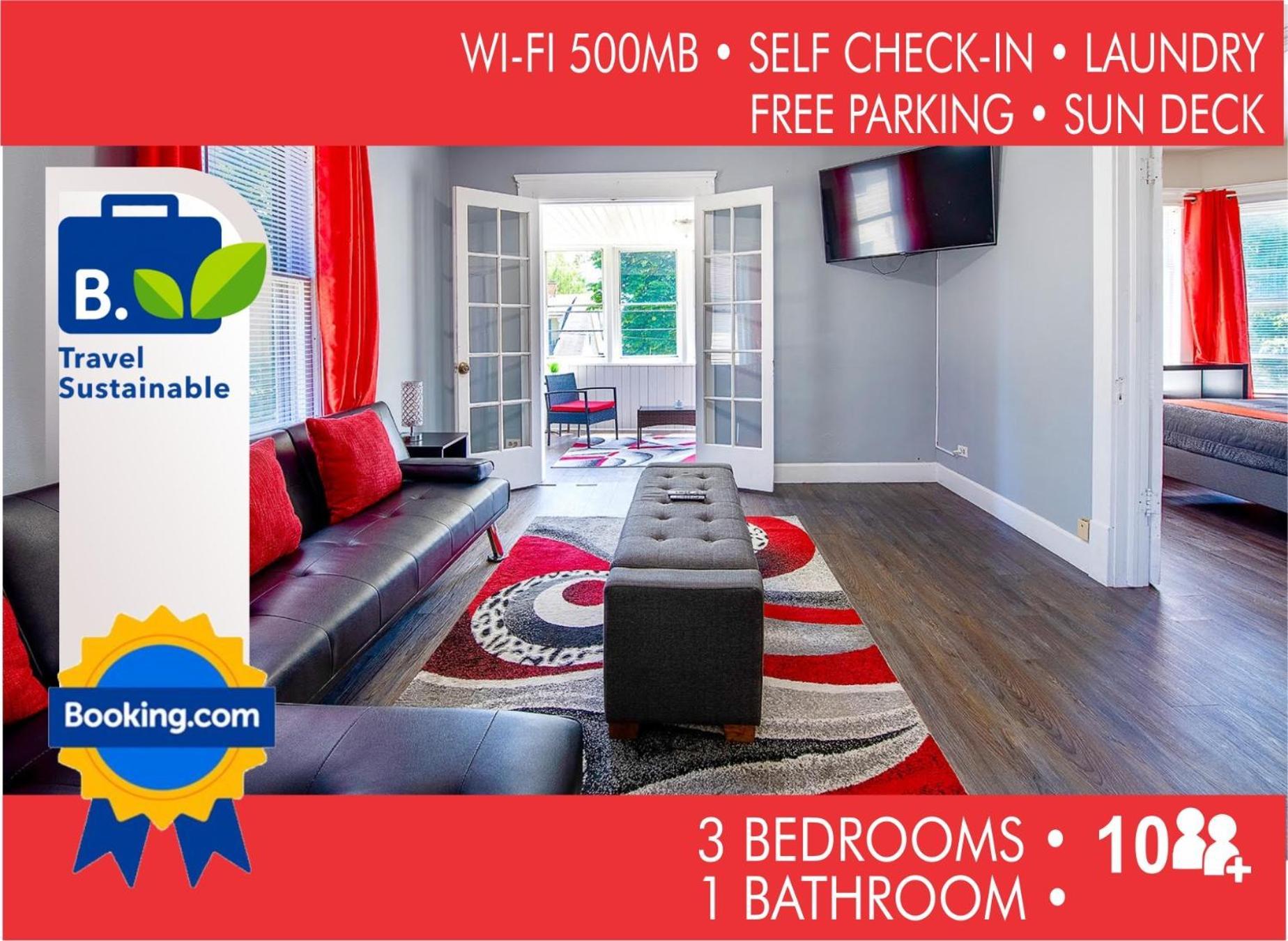 The Rubi Lounge - Spacious Brooklyn Centre Modern Escape Near Downtown With Parking, 300Mb Wifi & Self Check-In Cleveland Exterior foto